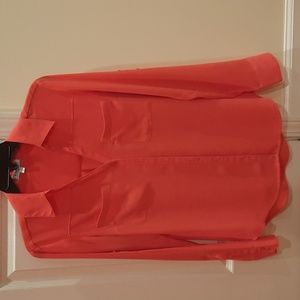 Express small Portofino shirt coral